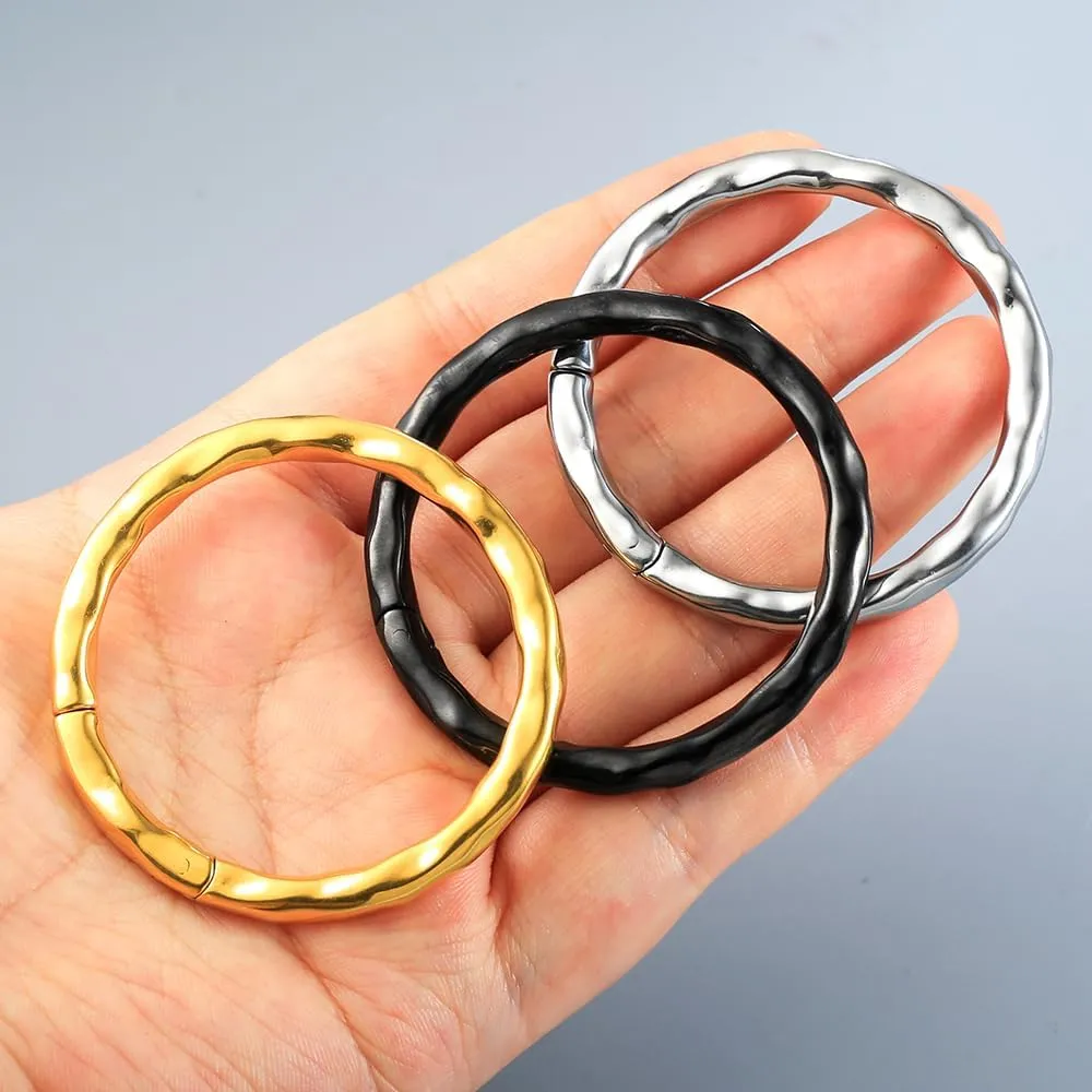 2 PCS Ear Weight for Lobe - 6mm  Ear Tunnels Plugs - 316 Stainless Steel - Hypoallergenic Expander
