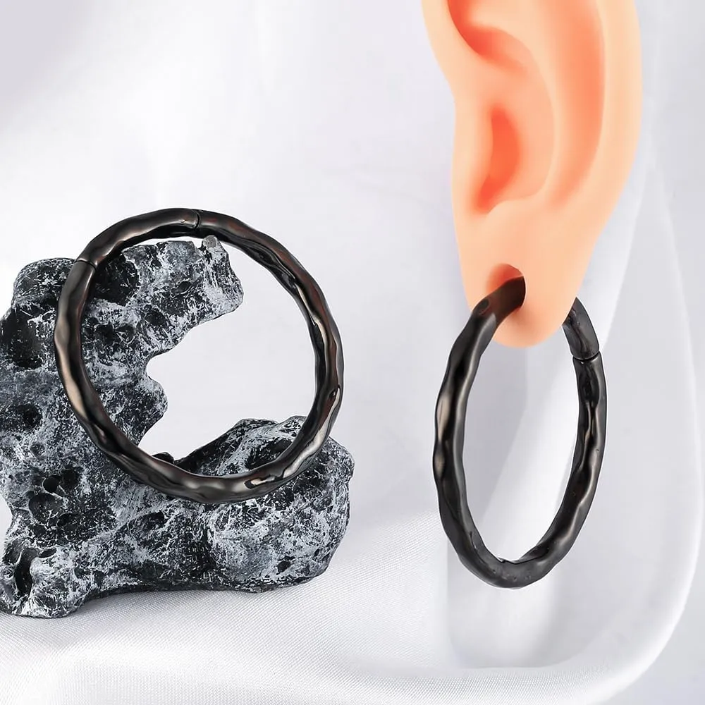 2 PCS Ear Weight for Lobe - 6mm  Ear Tunnels Plugs - 316 Stainless Steel - Hypoallergenic Expander