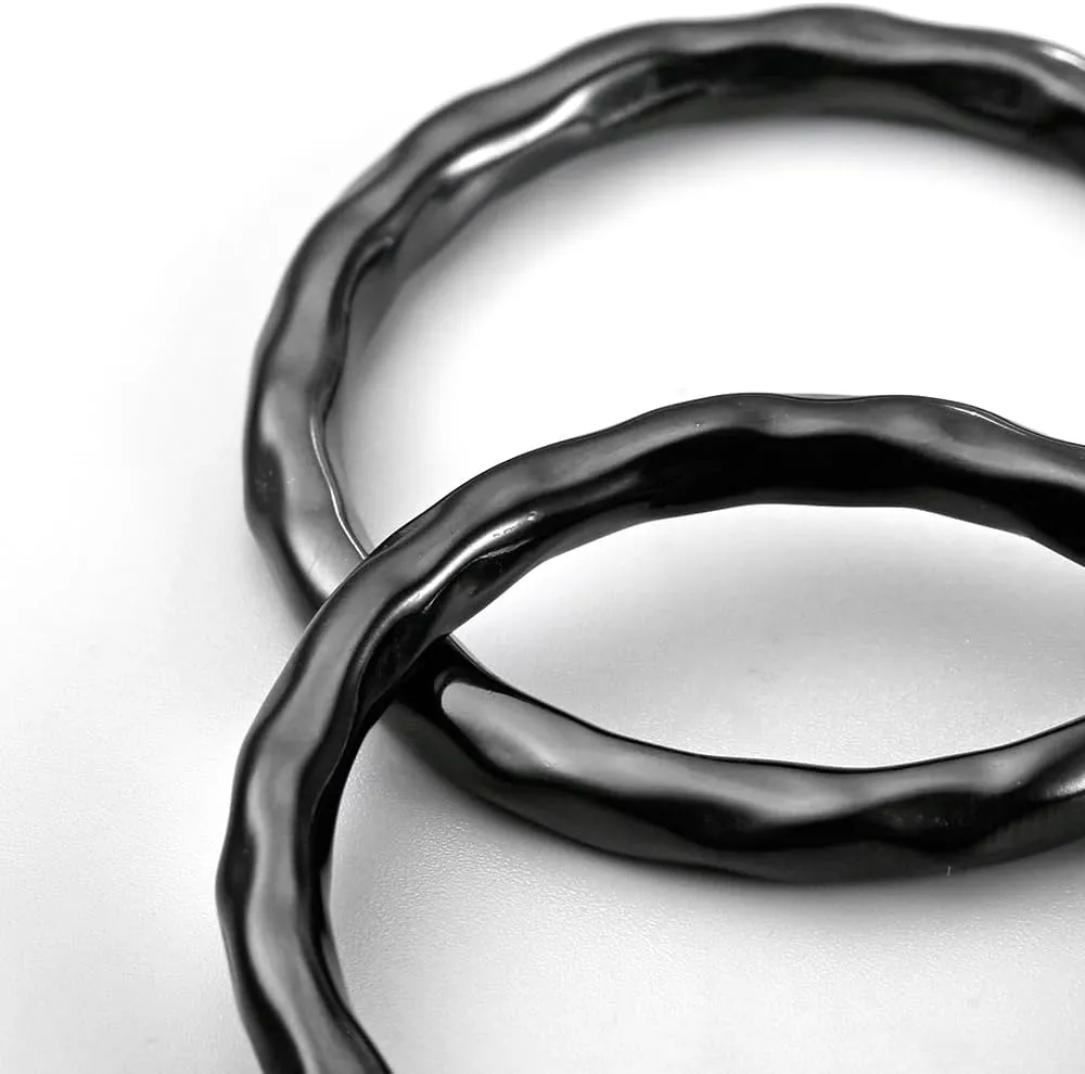 2 PCS Ear Weight for Lobe - 6mm  Ear Tunnels Plugs - 316 Stainless Steel - Hypoallergenic Expander