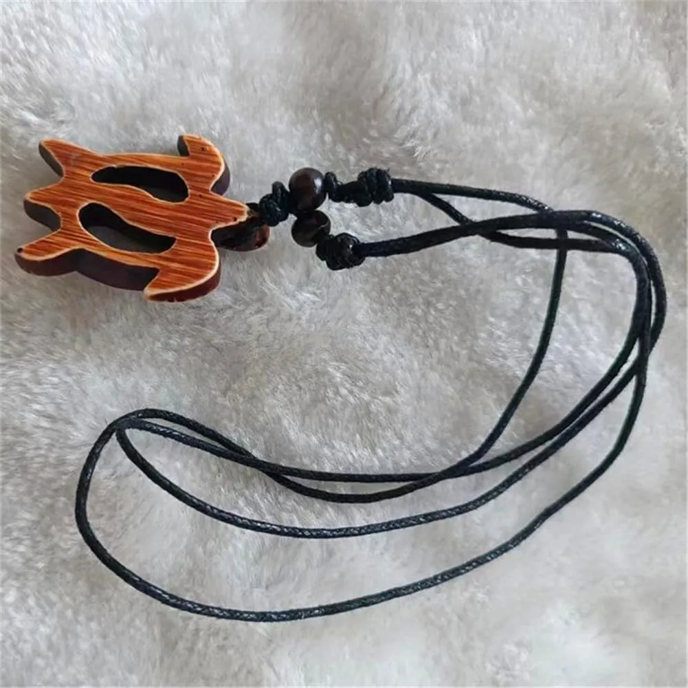 4Pcs Turtle Shark Tooth Necklace Pendant Bohemian Handmade Waterproof Surfer Necklace for Women Men Summer Beach Jewelry Gift