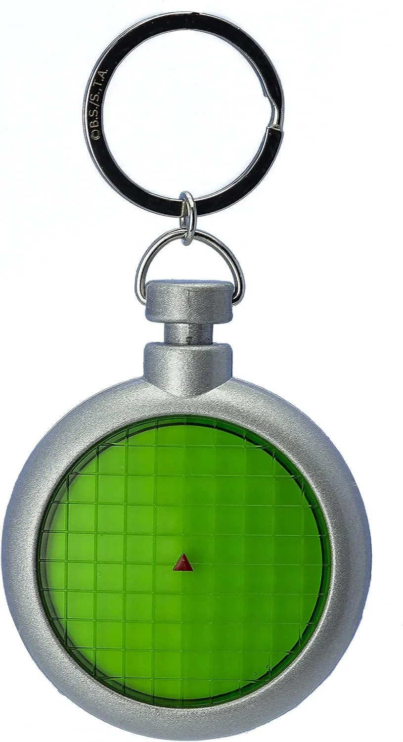 ABYSTYLE Dragon Ball Z 3D Sound and Light Keychain Premium Radar 2.7 Tall. Metal Green Keychain Dragon Radar Sound by Bulma created for Gift, Anime, Manga Fans