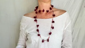 Beaded Banni Amulet Tribal Necklace. Gujarat. 0571