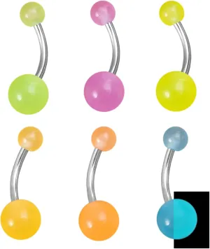 Belly Button Ring Surgical Steel Belly Rings Navel Rings Hypoallergenic Belly Button Rings Clicker Belly Button Ring Belly Piercing for Women