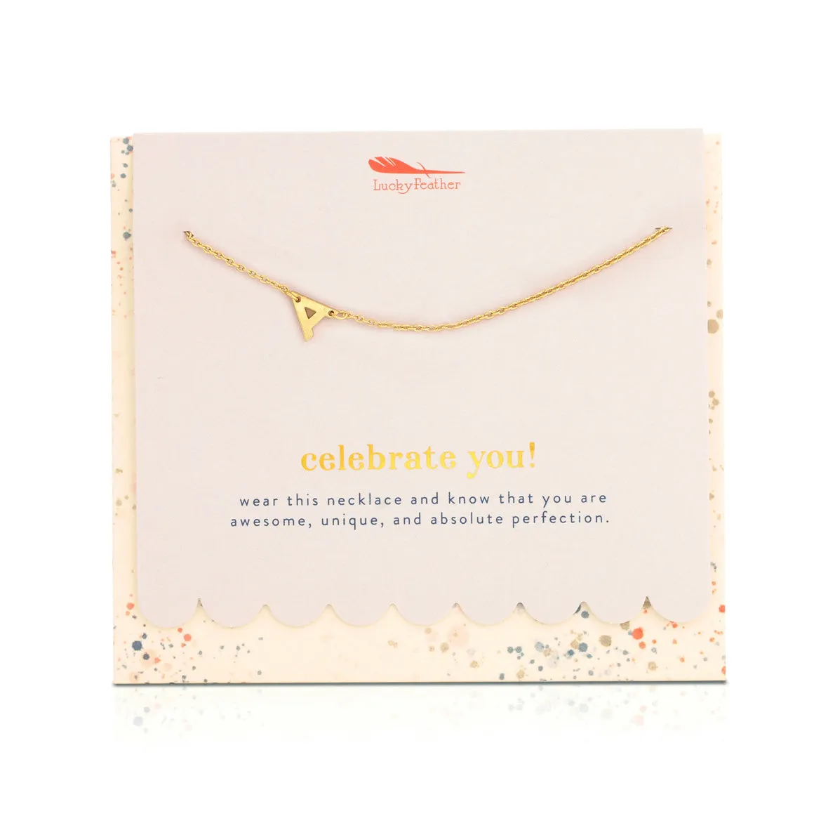Celebrate You - Initial Necklace