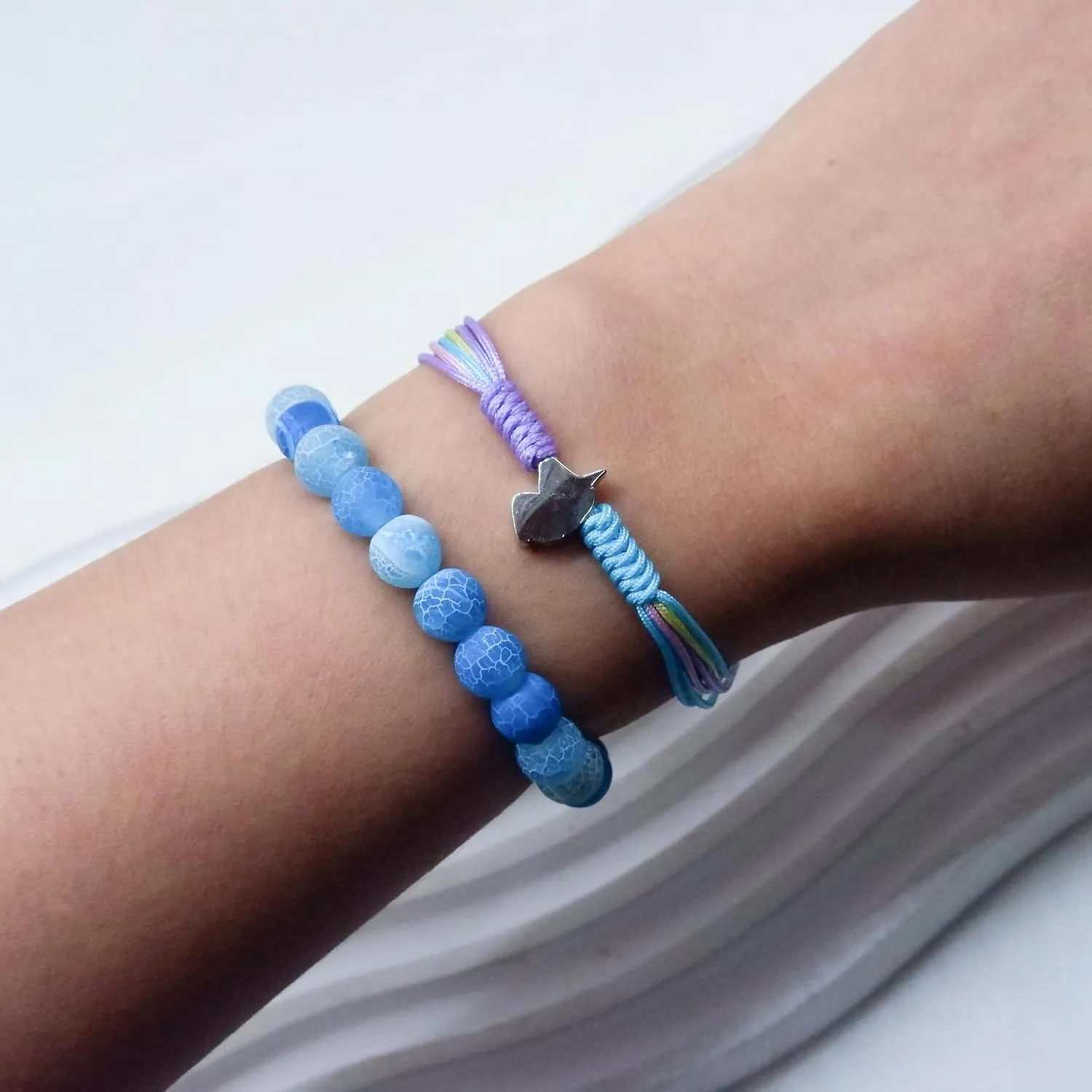 Cute Animals Bracelet, Luck and Protection Gift, Tibetan Bracelet, Surfer String Wrap Bracelet for Men, Women, Forever Love Friendship Bracelet
