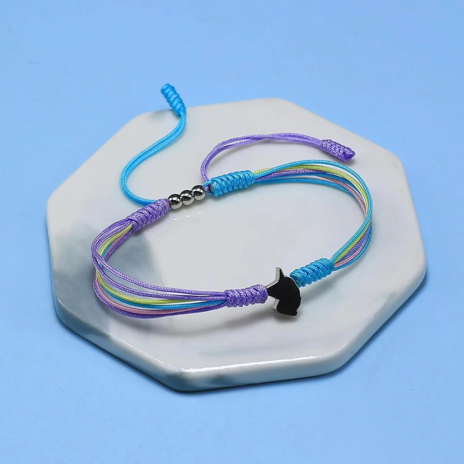 Cute Animals Bracelet, Luck and Protection Gift, Tibetan Bracelet, Surfer String Wrap Bracelet for Men, Women, Forever Love Friendship Bracelet