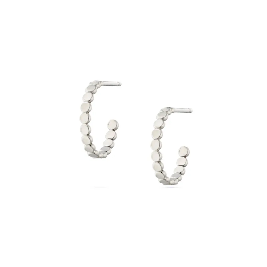 Empress Hoops - Sterling Silver