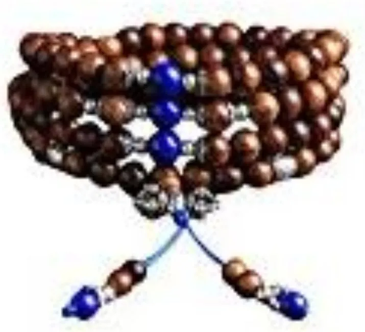 Feng Shui 108 Natural Wood 8mm Beads Bracelet Meditation Buddhist Rosary Mala Necklace W3031