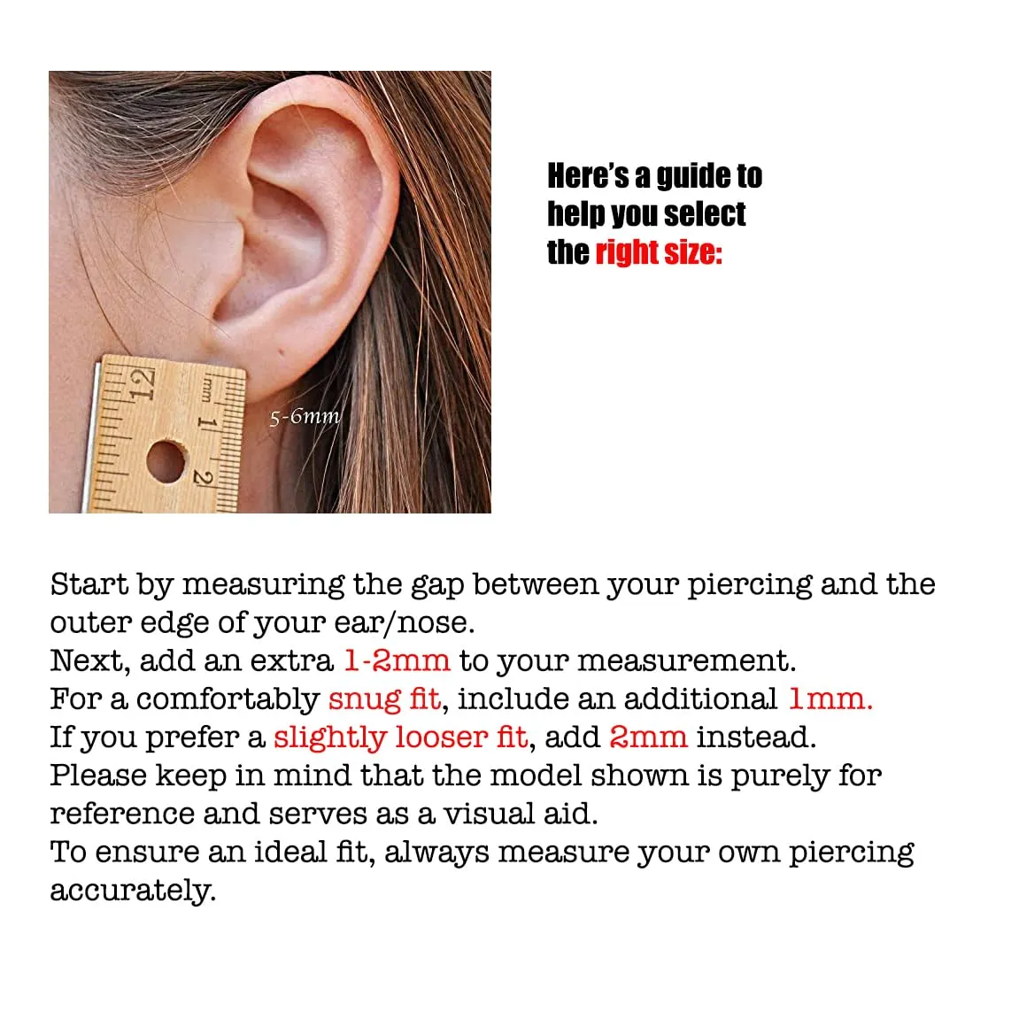 Hoop Earrings Cartilage Nose Septum Ear Helix Tragus Piercing Jewelry for Women Hypoallergenic Thin Tiny (8mm | THICK - 18 gauge, Sterling Silver 925 | Twisted Wire)