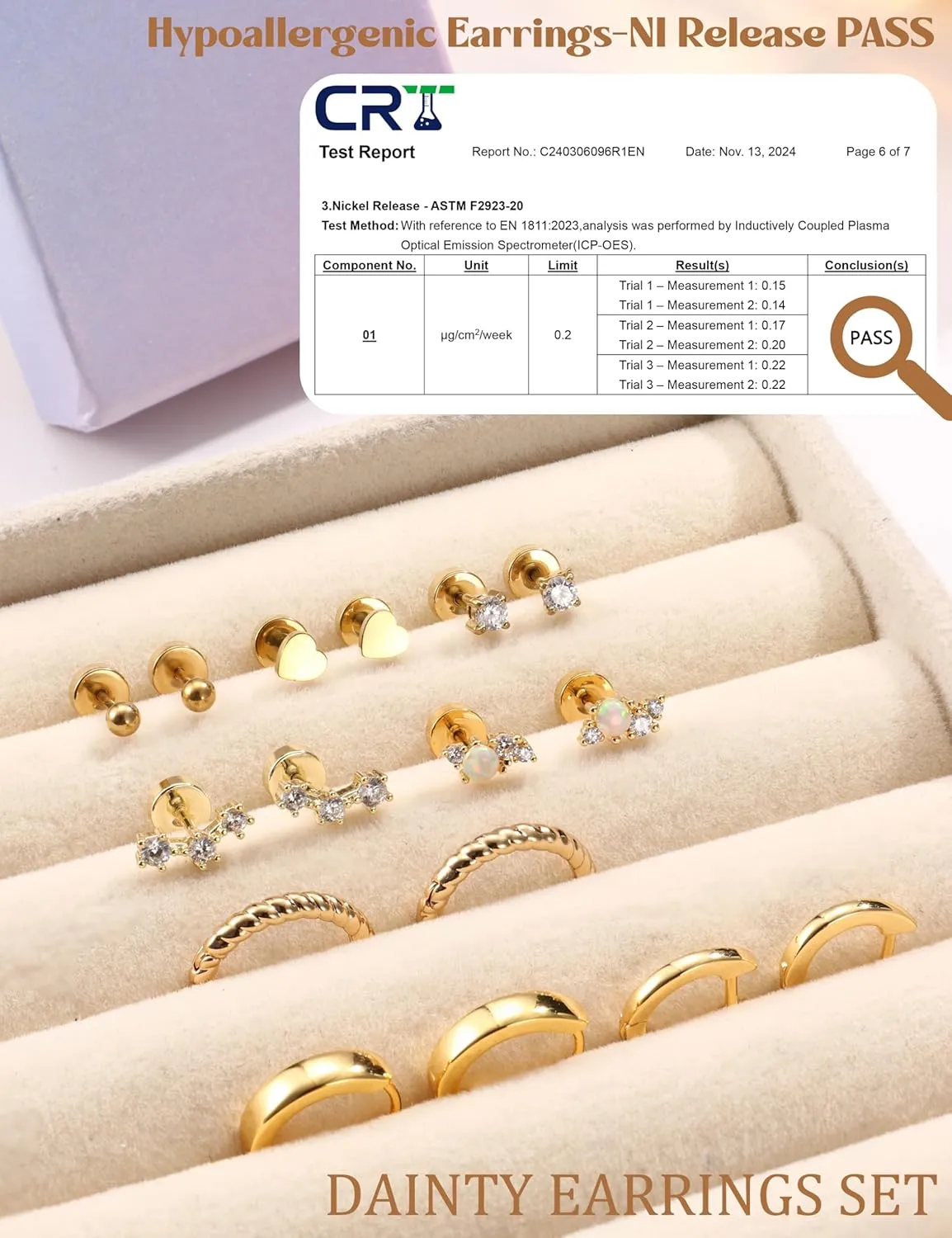 Hypoallergenic Flat Back Earrings 14K Gold Cartilage Earring Sets for Multiple Piercing 20G Surgical Stainless Steel Earrings for Women Trendy Earring Stacks Small Hoop Screw Back Flatback Stud Earrings