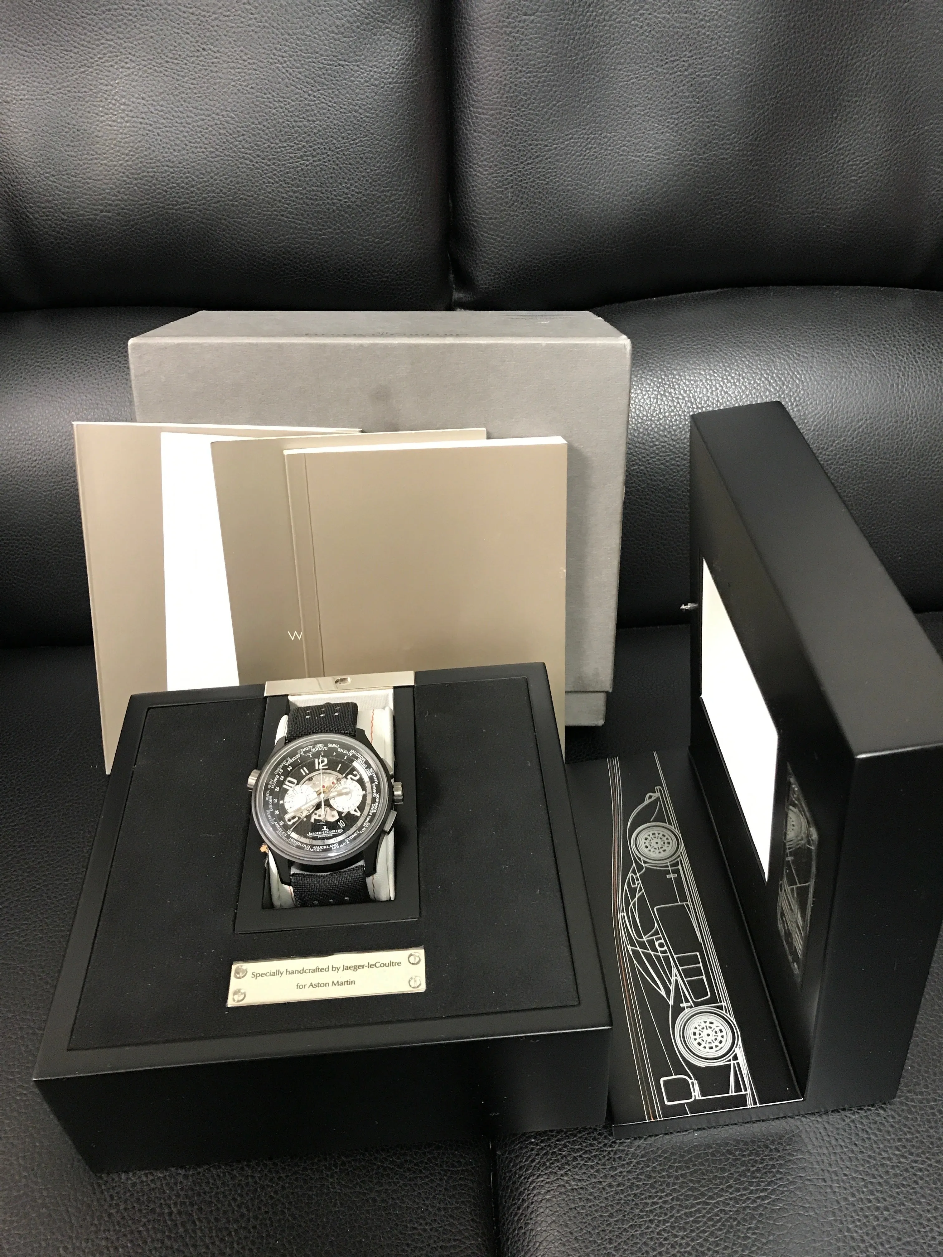 Jaeger-Lecoultre AMVOX 5 CHRONOGRAPH World Racing Aston Martin 300pcs L.E 193.J.22 Black Dial automatic Men's Watch