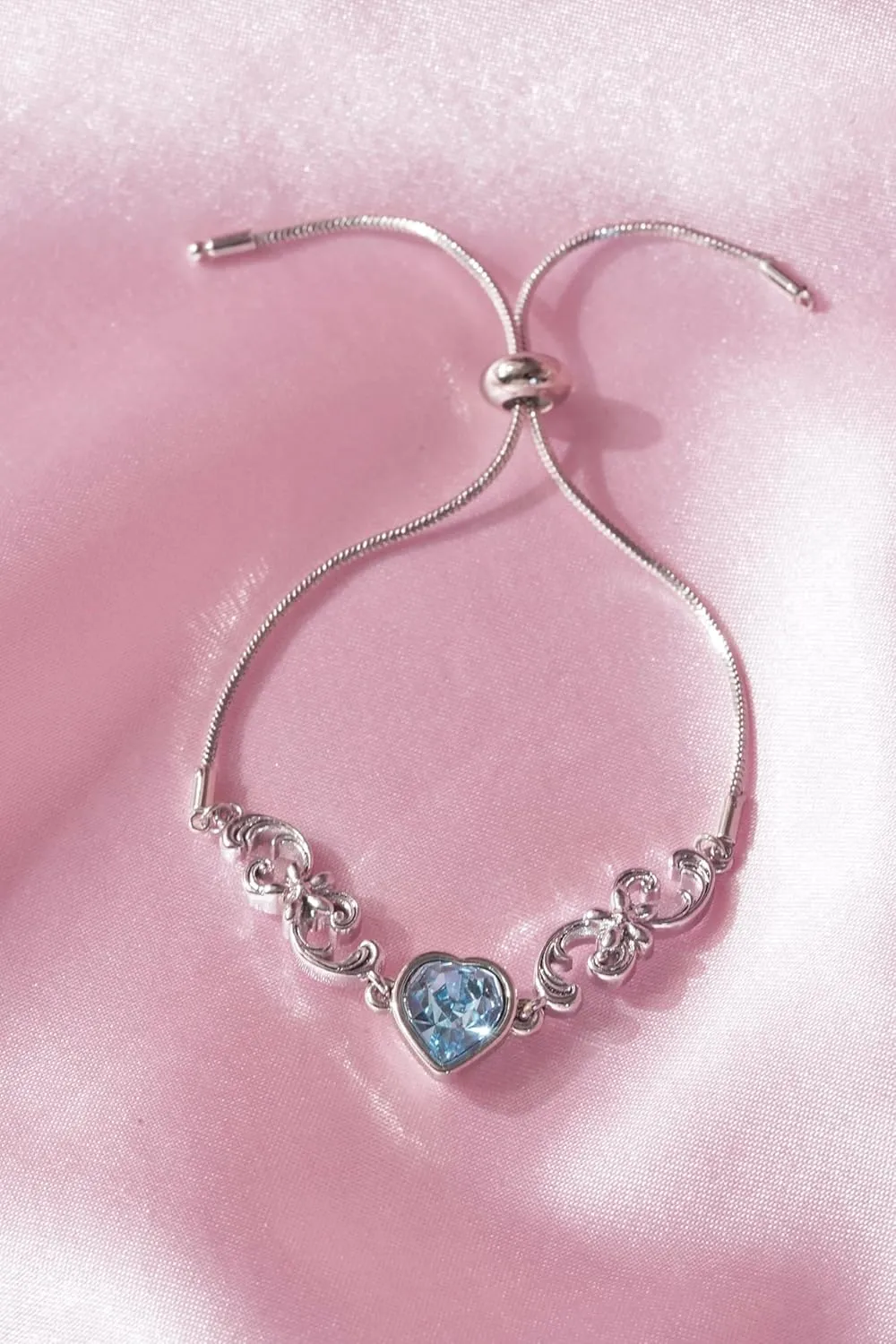 Liana and Alexa Inspired Bracelet-Princess and The Pauper Friendship Jewelry-BFF Bracelet-Blue Heart Bracelet-pink Heart Bracelet-Princess Jewelry (Silver, Pink Heart)