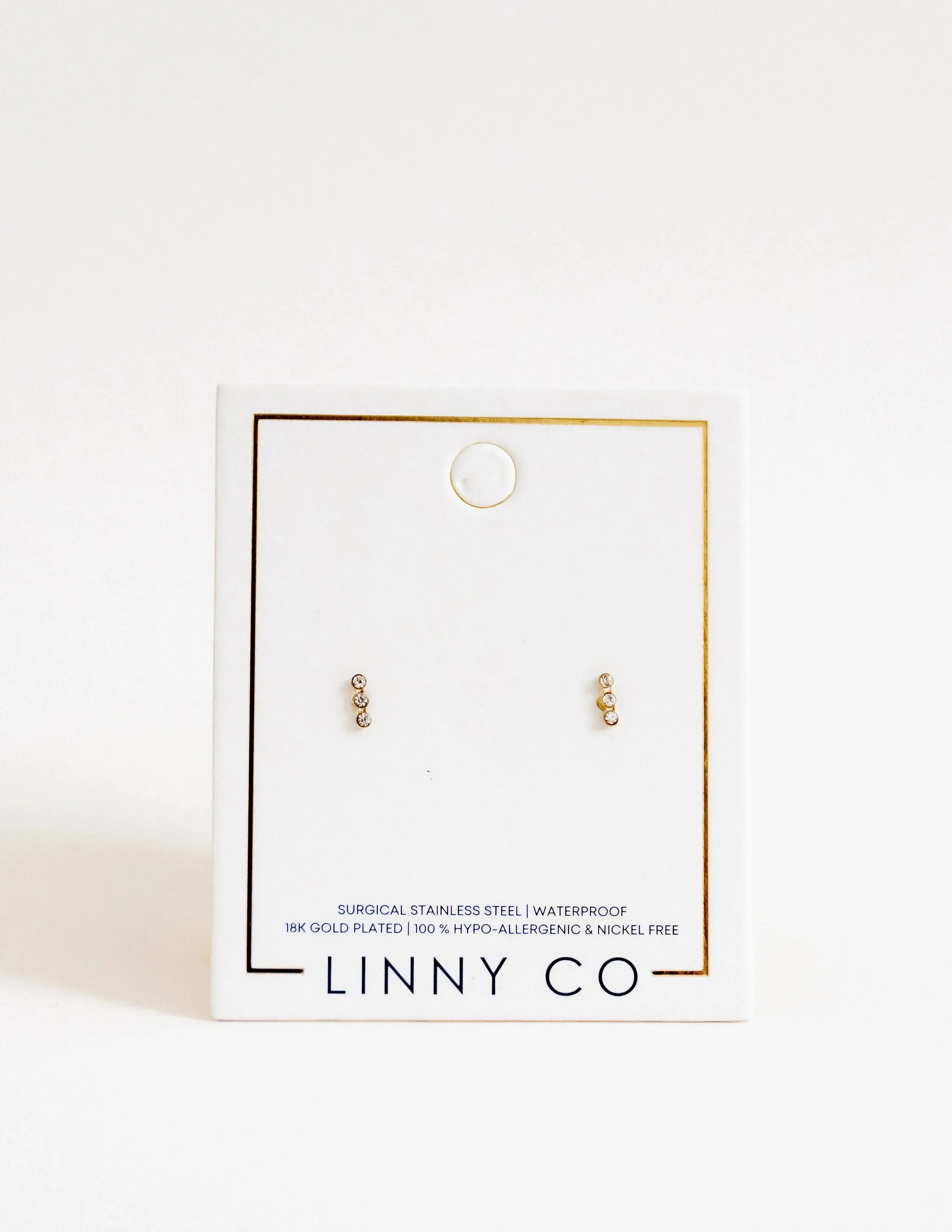 Linny Co 'Hazel Screwback Stud'