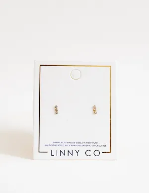 Linny Co 'Hazel Screwback Stud'