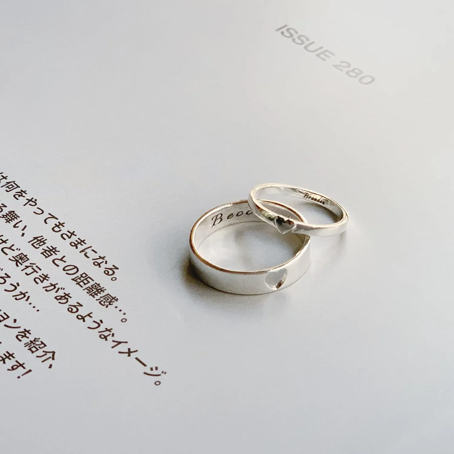 Matching rings for couples,Promise rings for couples,Couples rings for him and her set engraved,Match heart promise rings,Customized wedding bands for women,Personalized gifts for couples