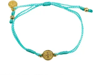MMy Saint My Hero Breathe Blessing Bracelets  Handwoven Spiritual Reminder to Pause, Pray & Find Peace