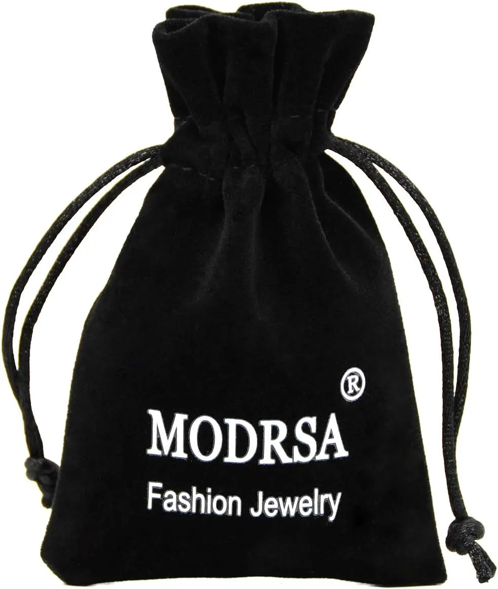 MODRSA Clear Nose Rings & Studs - Plastic Nose Piercing Retainers - 16g, 18g, 20g - Clear Cartilage Earrings & Lip Piercing Retainer