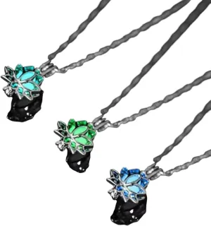 New 2025 Unisex Luminous Pendant Necklaces For Women Glow In The Dark Simple Flower Buddhism Glowing Necklace Fashion Jewelry Accessories With You Trendy Creative Gift For Women And Men