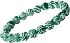 New 2026 Unisex Blue Malachite Natural Stone Bracelets Women Men Prayer Mala Buddhist Beads Bracelet Bangle Yoga Strand Charm Jewelry Findings Fashion Trendy Accessories Creative Gift For And