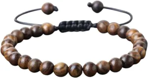 New 2026 Unisex Buddha 6/8/10Mm Wooden Beads Vintage Handmade Bracelets Prayer Black Rosewood Bracelet Men Women Yoga Meditation Jewelry Luxury With You Accessories Trendy Best For Gift And