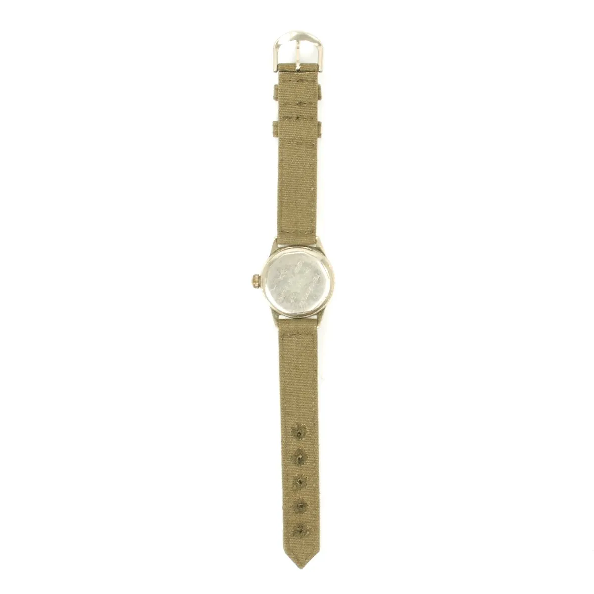 Original U.S. WWII Russian Lend Lease Program 17-Jewel Wrist Watch by Waltham - Fully Functional
