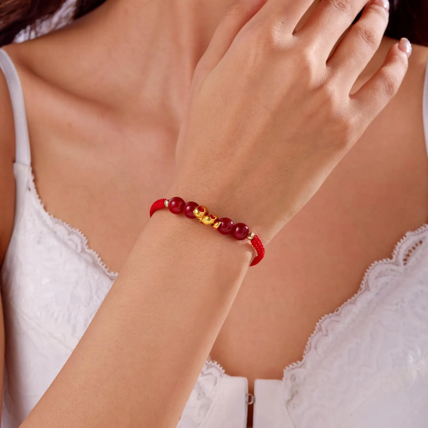 Pingyongchang 2025 Year of the Snake Pendant Bracelet