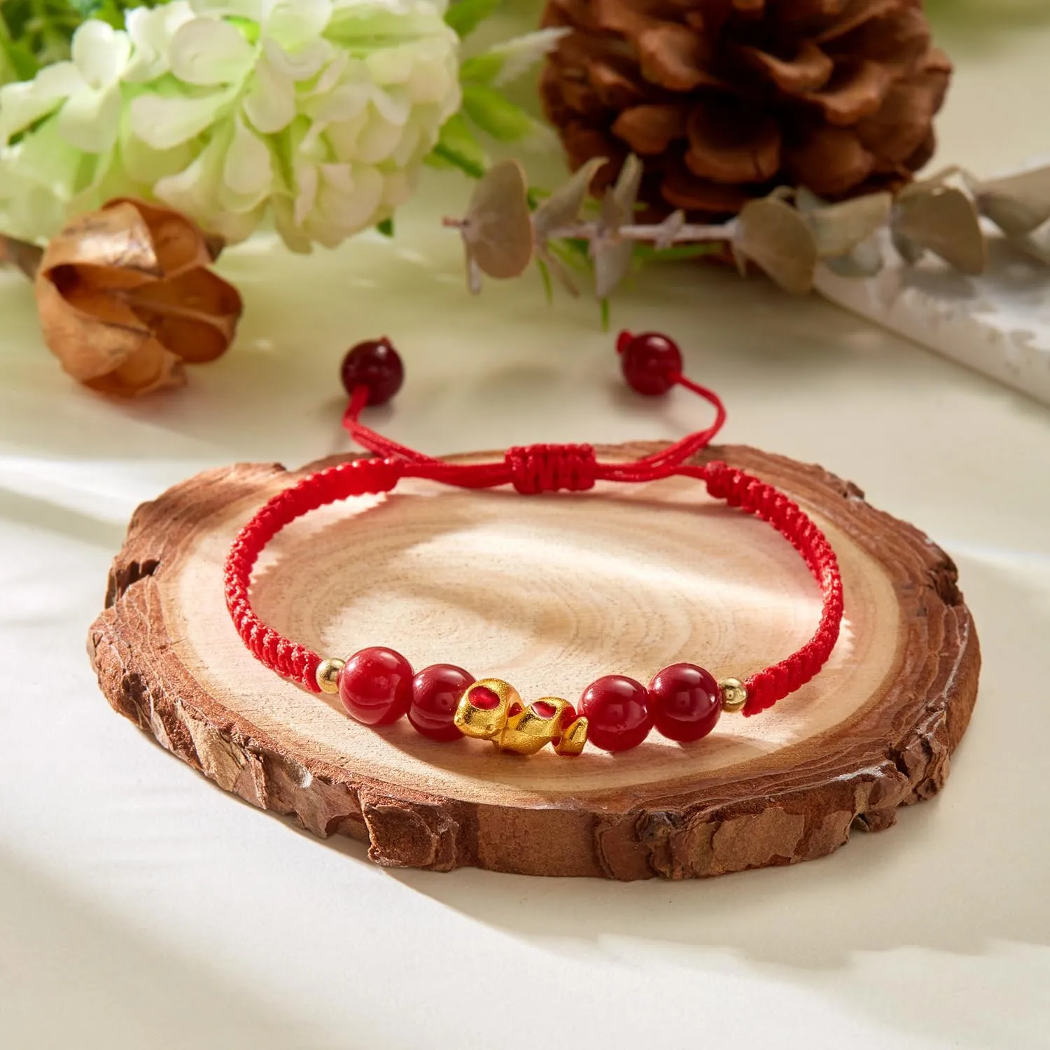 Pingyongchang 2025 Year of the Snake Pendant Bracelet
