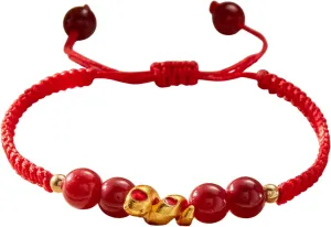Pingyongchang 2025 Year of the Snake Pendant Bracelet