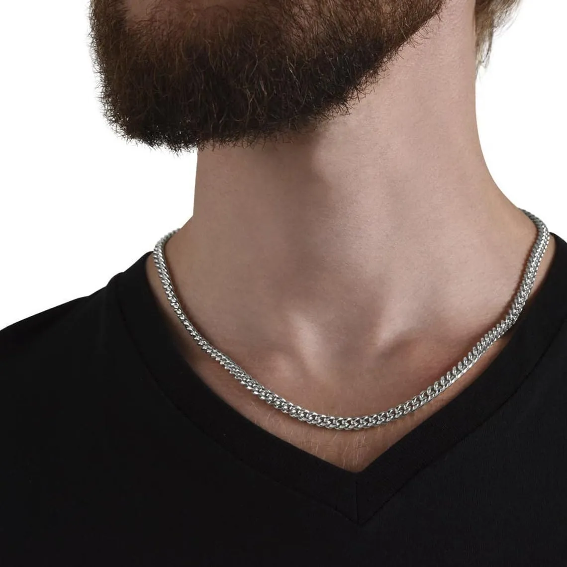 Promise Necklace for Him - Cuban Chain with Promise Gift Option, Perfect Boyfriend Birthday Gift