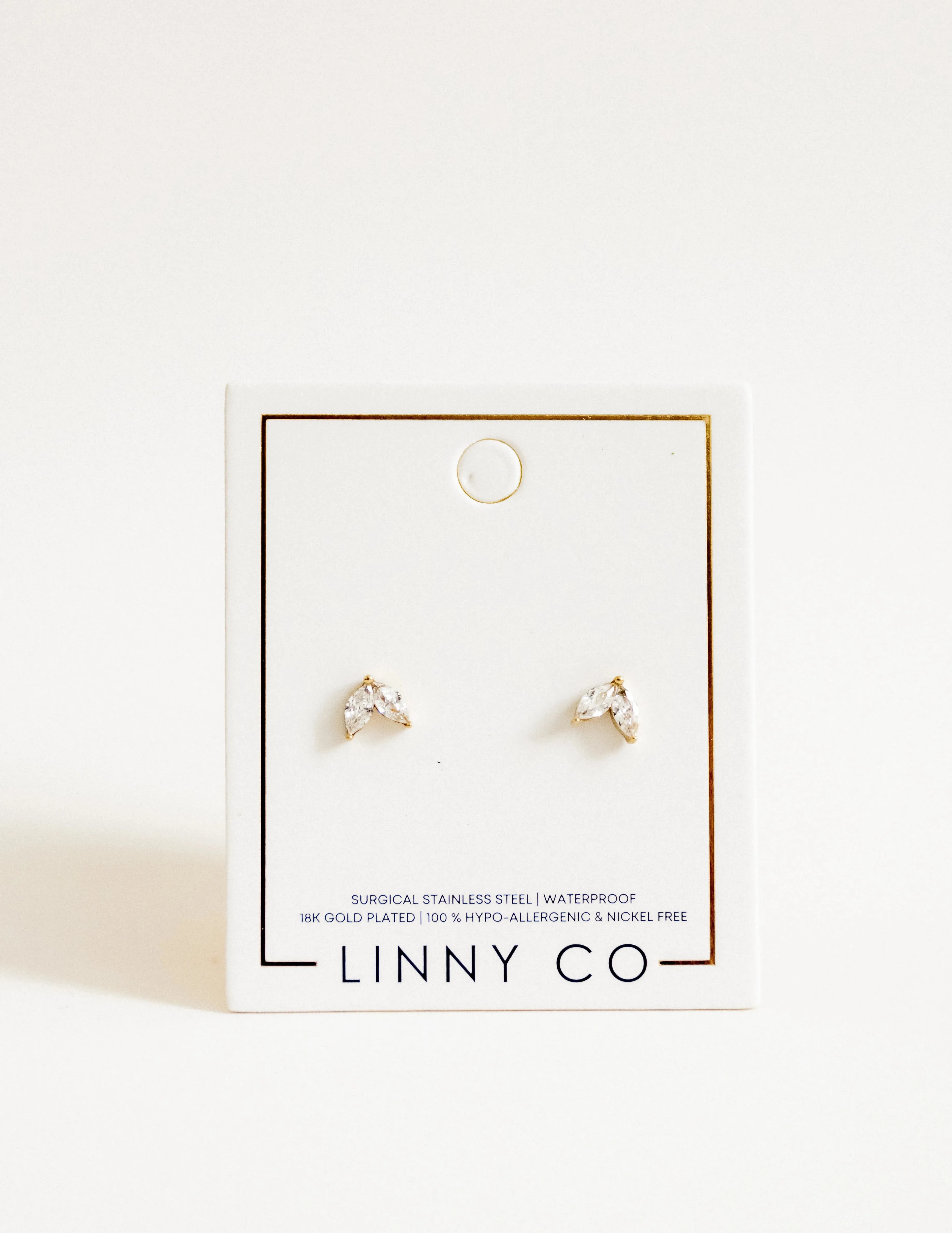 Screwback Stud Earrings - Nova