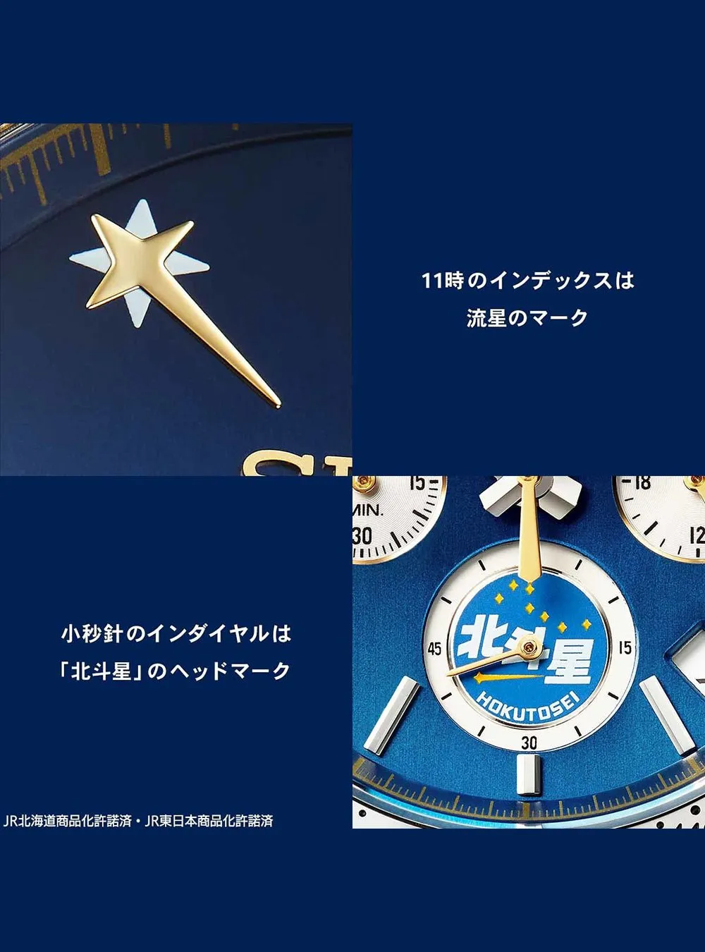 SEIKO WATCH JR HOKKAIDO HOKUTOSEI 35TH ANNIVERSARY DD51 MADE IN JAPAN LIMITED EDITION