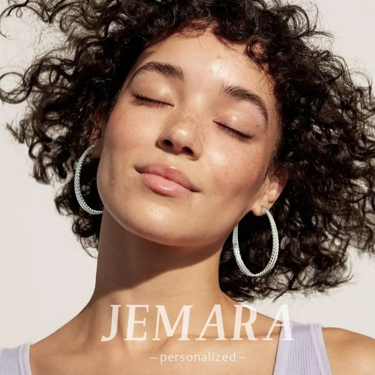 Silver Hoop Earrings for Women Hypoallergenic 925 Sterling Silver Post Hoop Earrings Lightweight Thick Large Silver Hoop Earrings 30/40/50MM