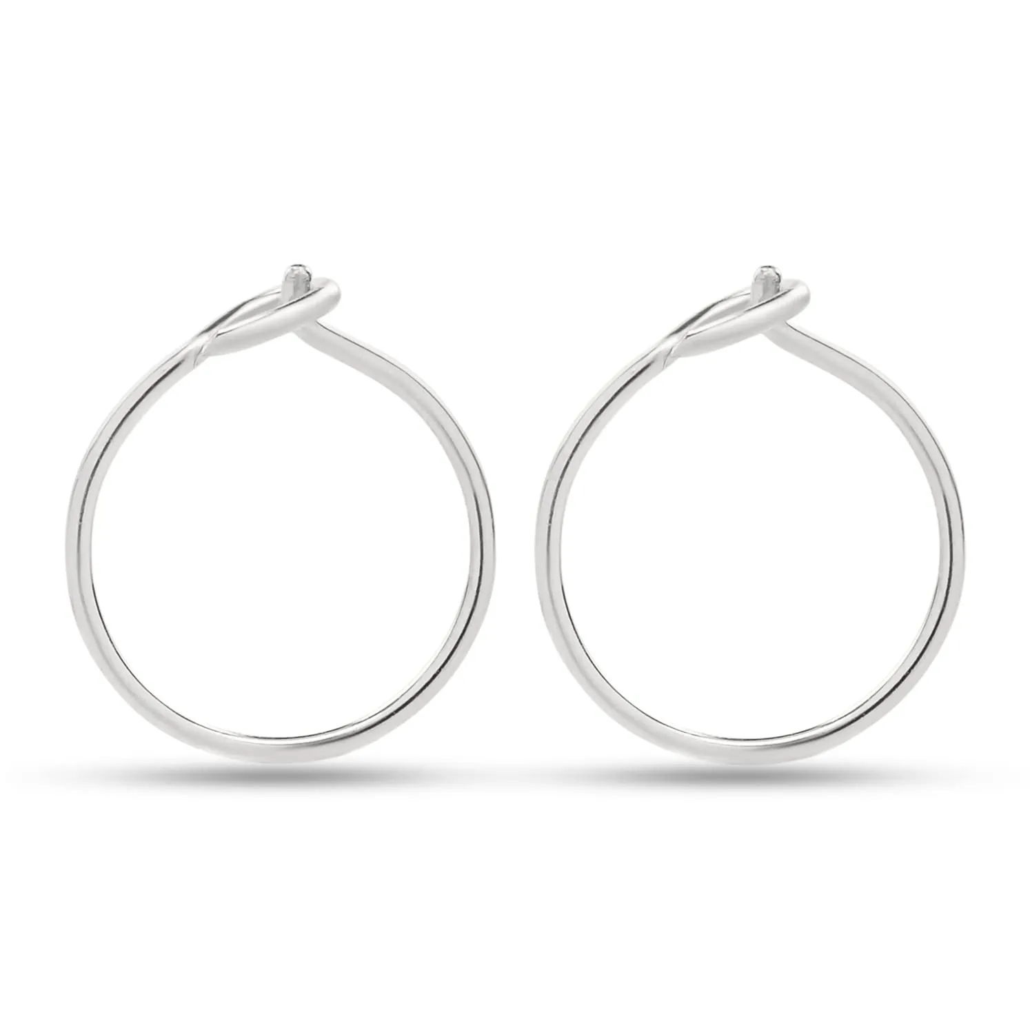 Sterling Silver Small Huggie Hoop Earrings for Women Girls, Hypoallergenic Tiny Thin Silver Hoops