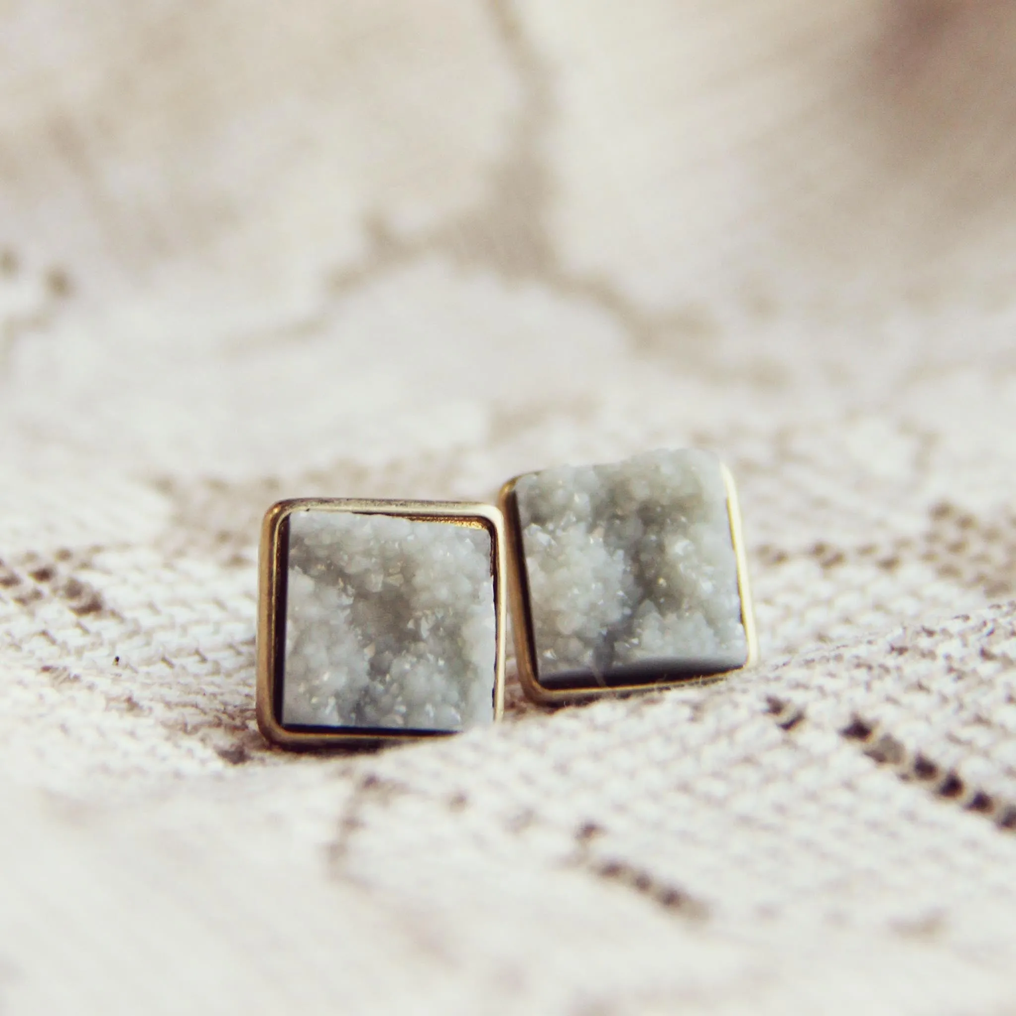 Sweet Druzy Earrings