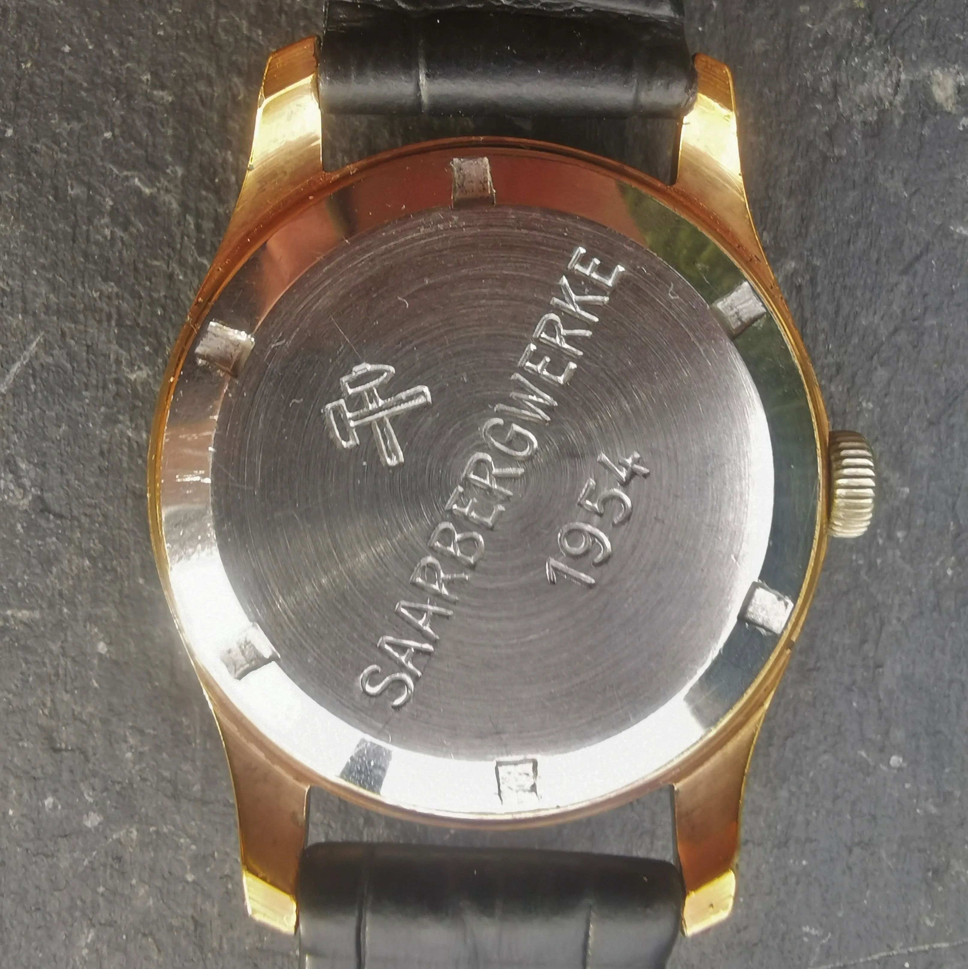 Vintage Zenith 1954 Gold Plated Mechanical Watch