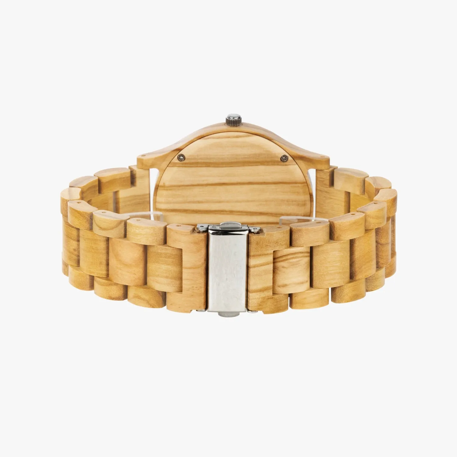 Wooden Watch Italian Olive Horse at Sunrise